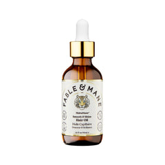 Fable & Mane MahaMane bottle-front shows gloss-enhancing serum for smooth shine