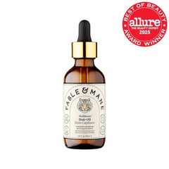 Fable & Mane HoliRoots hair oil dispense shows easy, mess-free scalp nourishment.