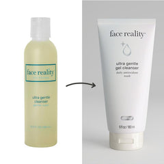 Face Reality Ultra Gentle Cleanser foam-lather shows creamy texture ideal for makeup removal and daily wash
