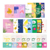 FACETORY 23-collection box with assorted mask sheets for radiant skin