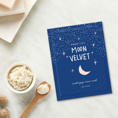 FACETORY Moon Velvet jojoba oil ingredient signals balanced oils and calmer skin.
