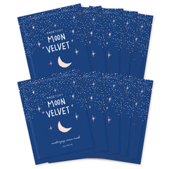 FACETORY Moon Velvet packaging closeup highlighting premium branding and gift-ready presentation.