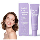 Facial Hair Removal Cream upper lip application delivers smooth skin and helps prep for makeup