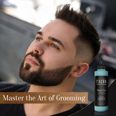 FACON aloe vera soothing formula delivers gentle hydration during shave