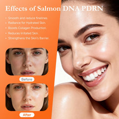 FaczUryn Salmon DNA Serum 2ml ampoule close-up highlighting single-use convenience.
