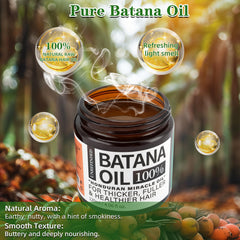 Fadelo Batana Oil applied to scalp for deep hydration.