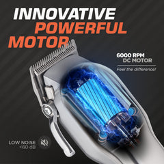 Fagaci 2500mAh battery enables long runs and quick charging.