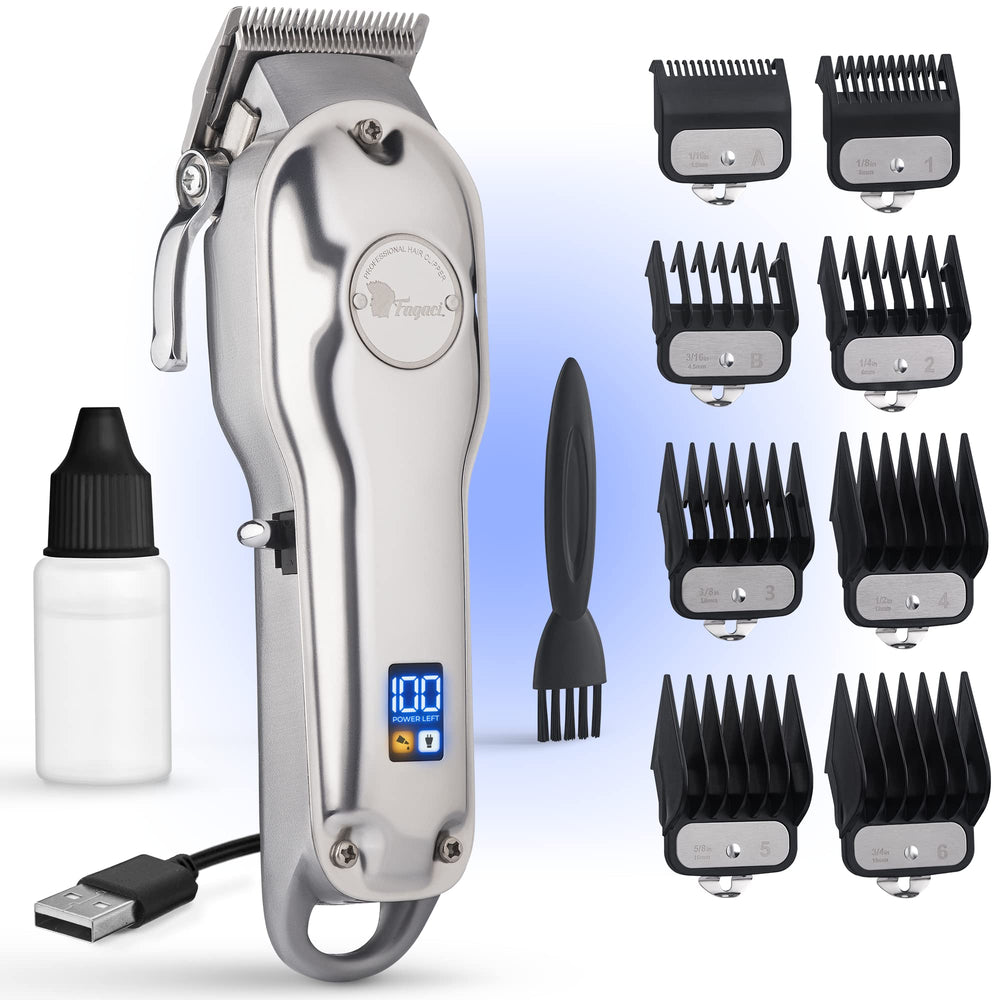 Fagaci professional hair clippers closecut blades for precise trimming.