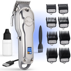 Fagaci professional hair clippers closecut blades for precise trimming.