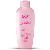 FAIR & WHITE So White bottle pour for silky cleansing and brightening benefits
