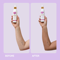 Fake Bake Flawless Darker application glove and tanner ready for quick on-the-go bronzing.
