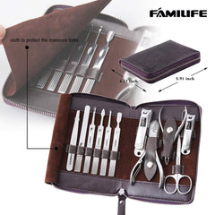 FAMILIFE cuticle-nipper close-up highlighting precision for clean trimming.