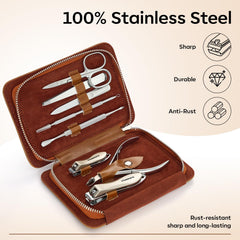 FAMILIFE stainless-steel nail clipper ready for thick nails and clean cuts.