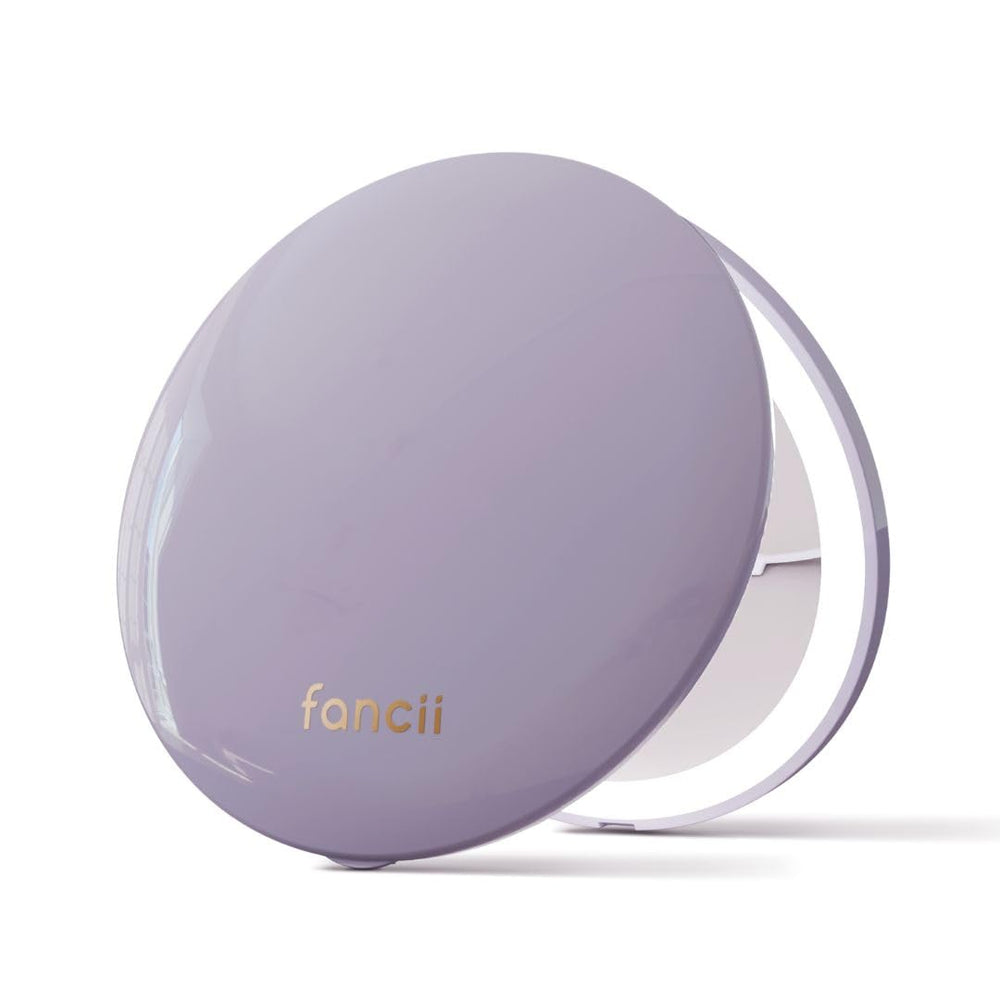 Fancii Mini Taylor mirror 1x full-face view for quick makeup checks on the go.