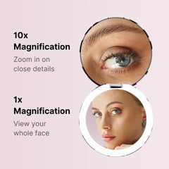 Fancii Taylor mirror offers three color modes for accurate makeup in any lighting