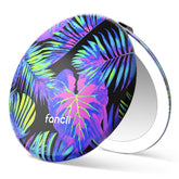 Fancii Taylor LED compact mirror open with 1x view for full-face makeup.