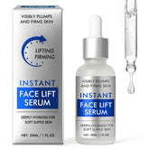 Fancy Pets Instant Face Lift Serum bottle with airless packaging preserves potency for fresh results.