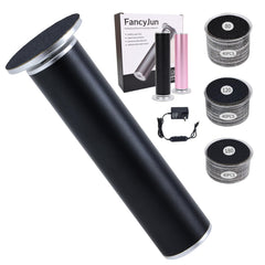 FancyJun electric foot callus remover device with ergonomic grip for comfortable at-home foot care.