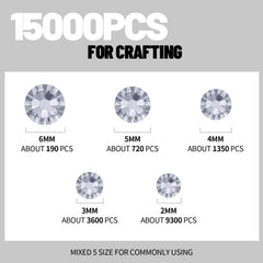 Fandamei curved-tip tweezers for precise rhinestone placement during projects
