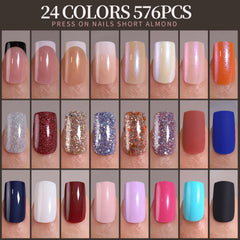 Fandamei pearl-flash nails showcase blue-purple shine for stylish accents.