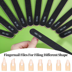 Fandamei polishing files 1000/4000 deliver refined shine and clean micro-scratches.