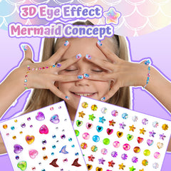Fandamei self-adhesive tabs for easy, mess-free nail art application
