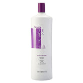 Fanola No Yellow Purple Hair Mask jar closeup highlights violet pigment for brassy hair neutralization.