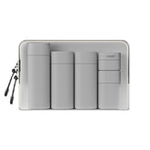 FanPOI 100ml bottle leak-proof travel container for shampoo and conditioner.