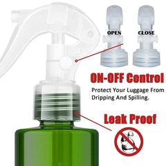 FANSTINOW leak-proof spray nozzle on a compact bottle for precise mist.
