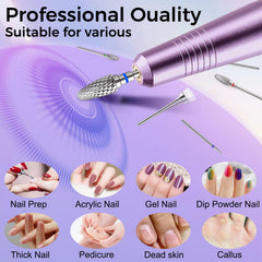 FANTEXY carbide nail bits provide fast shaping for efficient projects