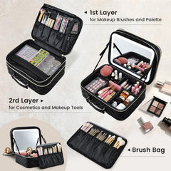 Faquenc removable mirror offers flexibility for vanity use away from case