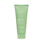 Farmacy Gentle Creamy Face Cleanser bottle dispensing a soothing hydrating lather for makeup removal