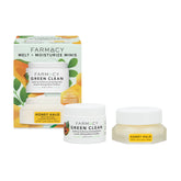 Farmacy Green Clean cleansing balm jar melts makeup for a gentle cleanse.