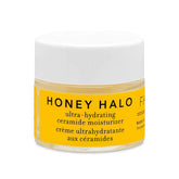 Farmacy Honey Halo ceramide jar closeup highlighting deep hydration for dry skin