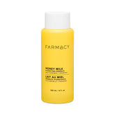 Farmacy Hydrating Essence bottle closeup showing a dewy base for calm skin.