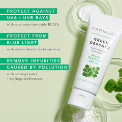 Farmacy Mineral Face Sunscreen spreads smoothly for a makeup-ready, radiant base.