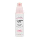 Farmacy Retinol Serum image shows encapsulated retinol for deeper resurfacing and smooth skin texture