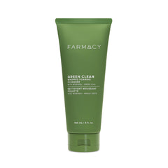 Farmacy whipped greens foaming wash bottle pour shows easy, oil-free cleansing for refreshed skin
