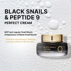 FARMSTAY Peptide 9 complex cream swatch on forearm highlights firming and elasticity support
