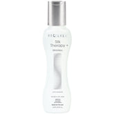 Farouk Biosilk Silk Therapy bottle delivers smoothness and frizz control.