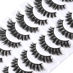 FARRED Mink Lashes Daily-Wear Friendly 10-Pair Multi-Pack.