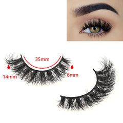 FARRED Mink Lashes Wispy Natural Look Strip for subtle definition.