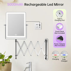 FASCINATE wall-mounted base and arm enables flexible placement for comfortable daily routines.