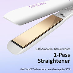 Faszin LED display shows precise temperature for consistent results.