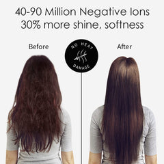 Faszin Ionic Hair Dryer cool shot button for setting the final look.
