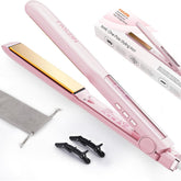 Faszin Professional Hair Straightener shows LED display for precise temperature control.