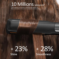 Faszin rapid heating feature heats to target quickly for time-saving styling