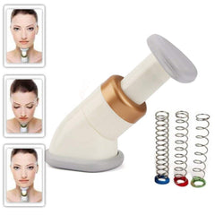 Fat Freezer neck exerciser in use tones neck and jawline