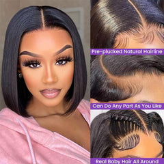 Fatiao 13x6 lace-front area detail enables versatile parting.