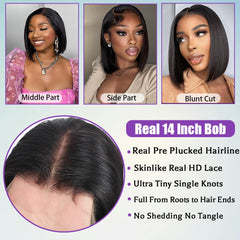 Fatiao 180% density bob wig appears full and natural.